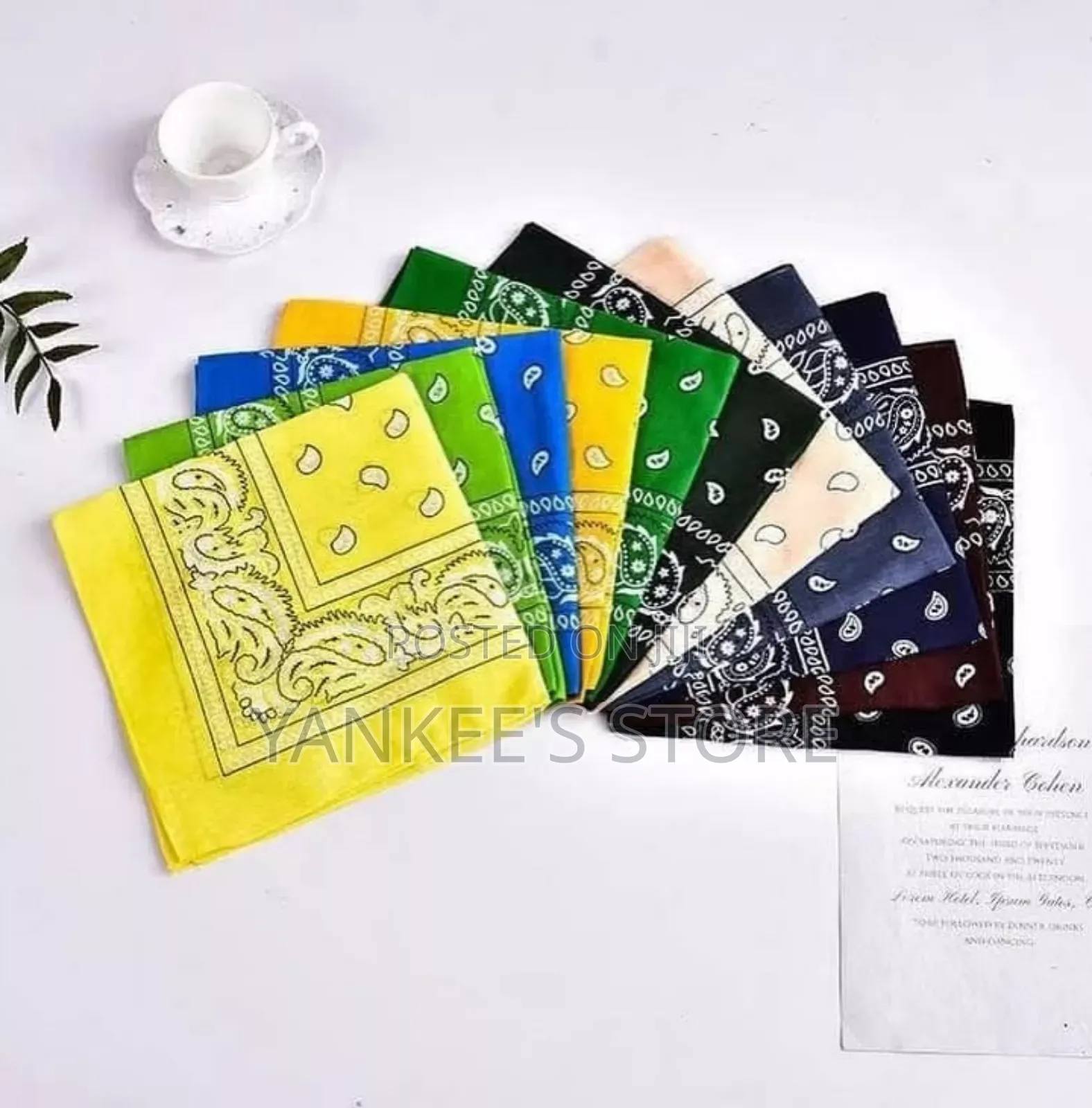 Quality Unisex 100% Cotton Bandana