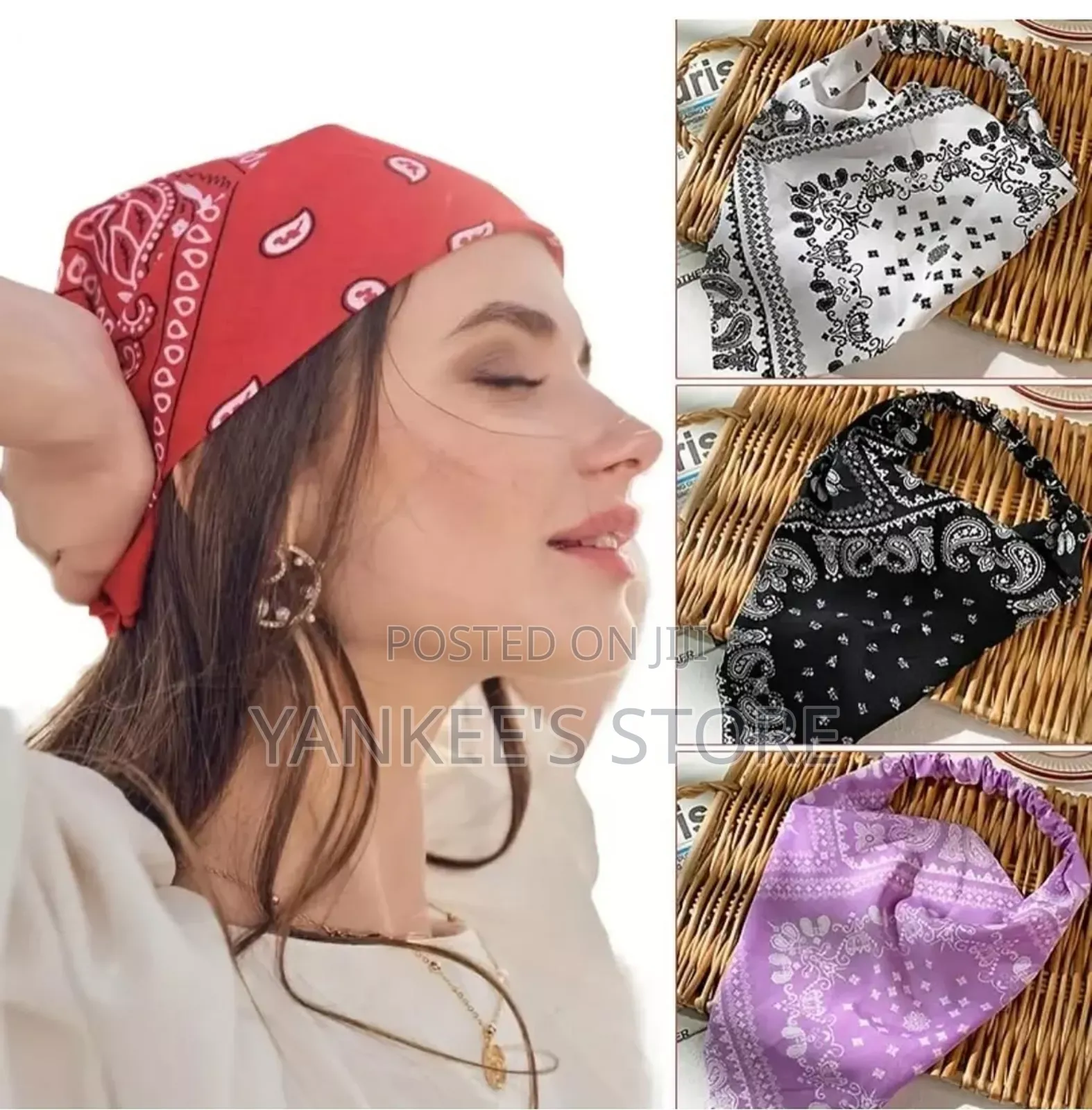 Quality Unisex 100% Cotton Bandana