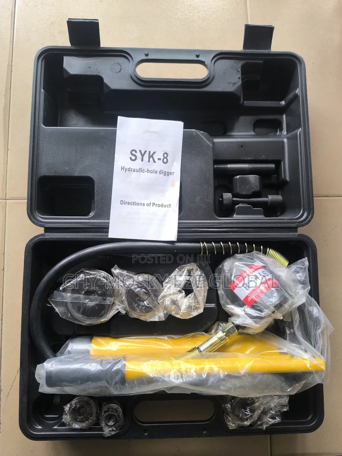 Hydraulic Knockout or Hole Punch Digger