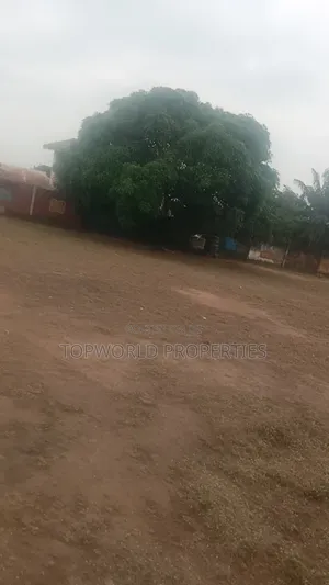 Above 2 Plots Together Along Busy Road at Command Alimosho