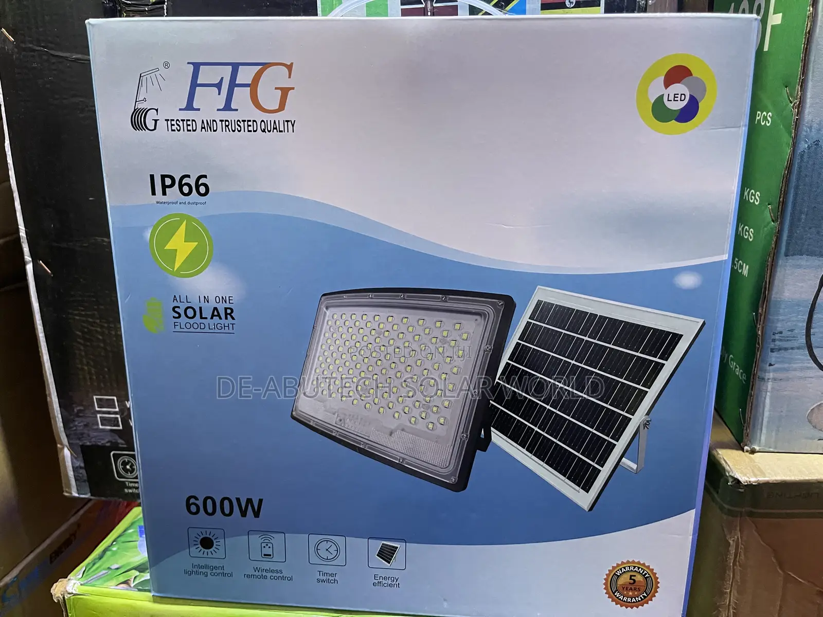 FFG 600 Watts Solar Flood