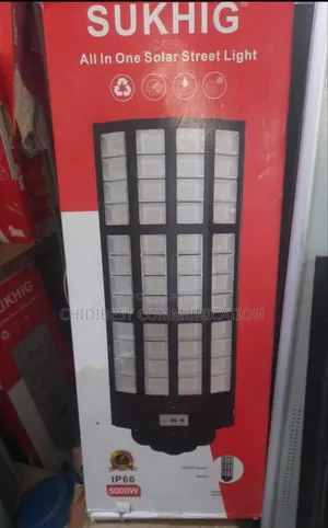 5000wts Sukhig Solar Street Light Is Available