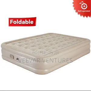5by6 Inflatable Mattress Bed With Inbuilt Auto Air Pump