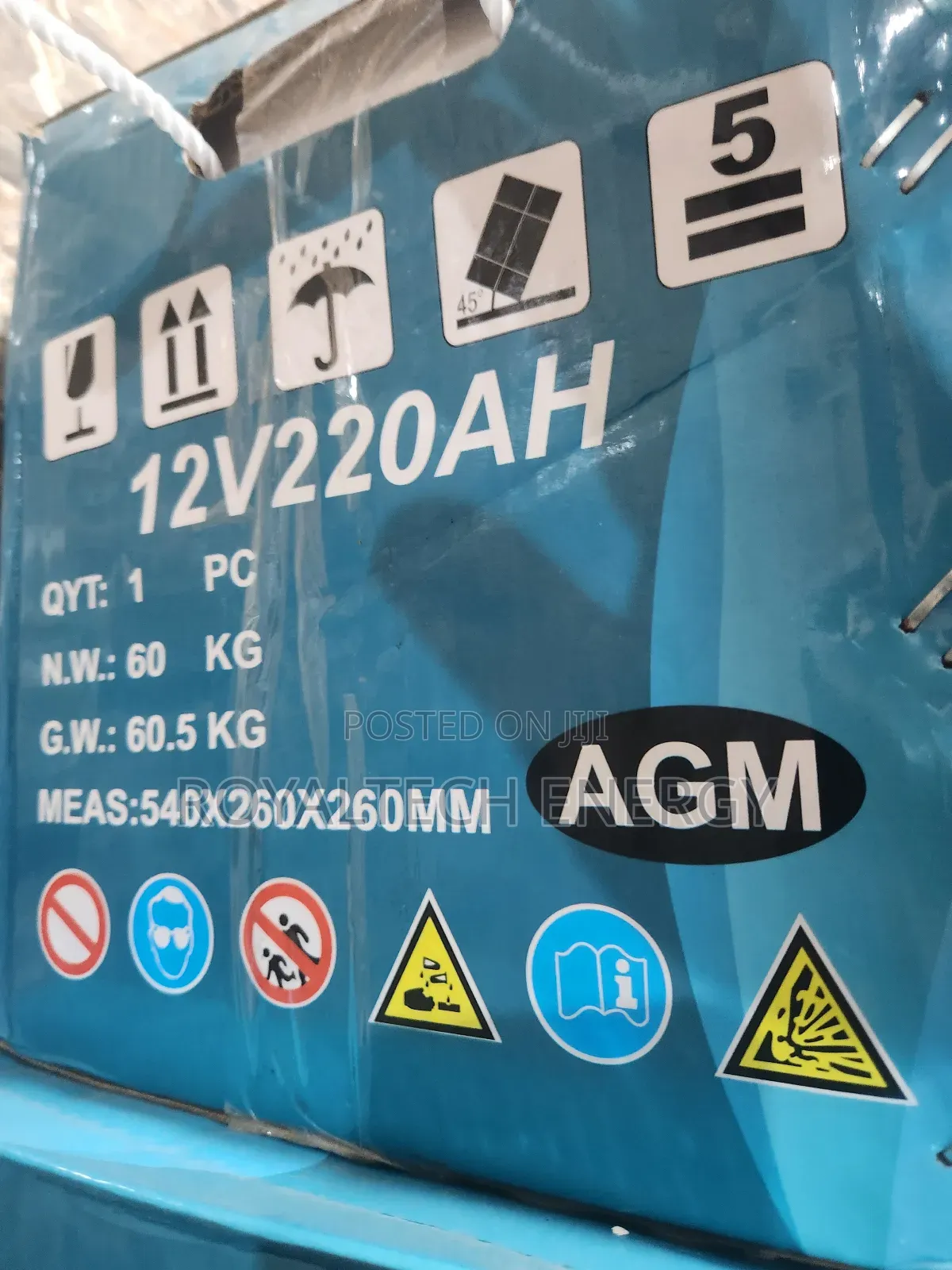 Vitra Gel Battery 220ah 12v