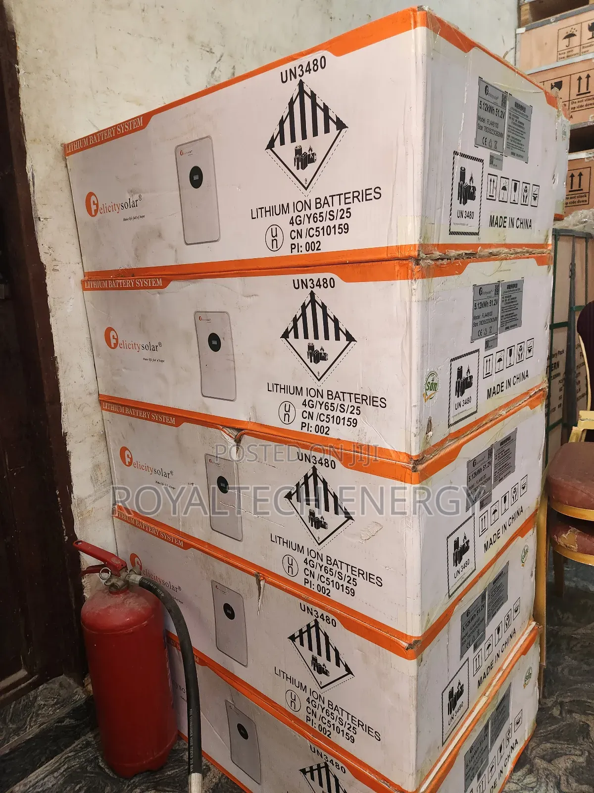 5.12kwh 48v Felicity Lithium Lon Battery