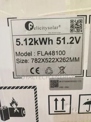 5.12kwh 48v Felicity Lithium Lon Battery