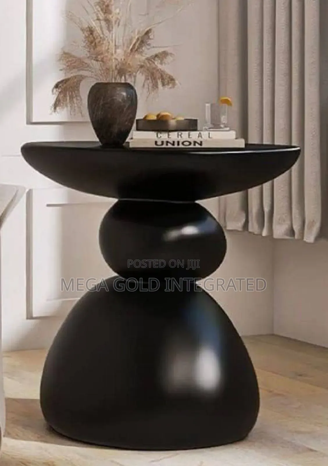 Modern Pebble Accent Table