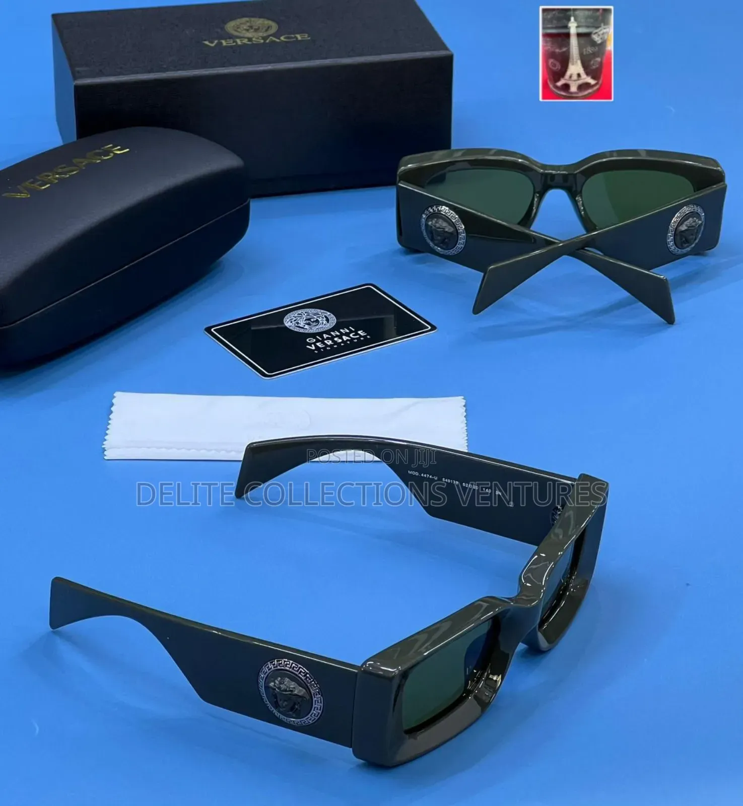 Brand New Versace Rimless Eyewear