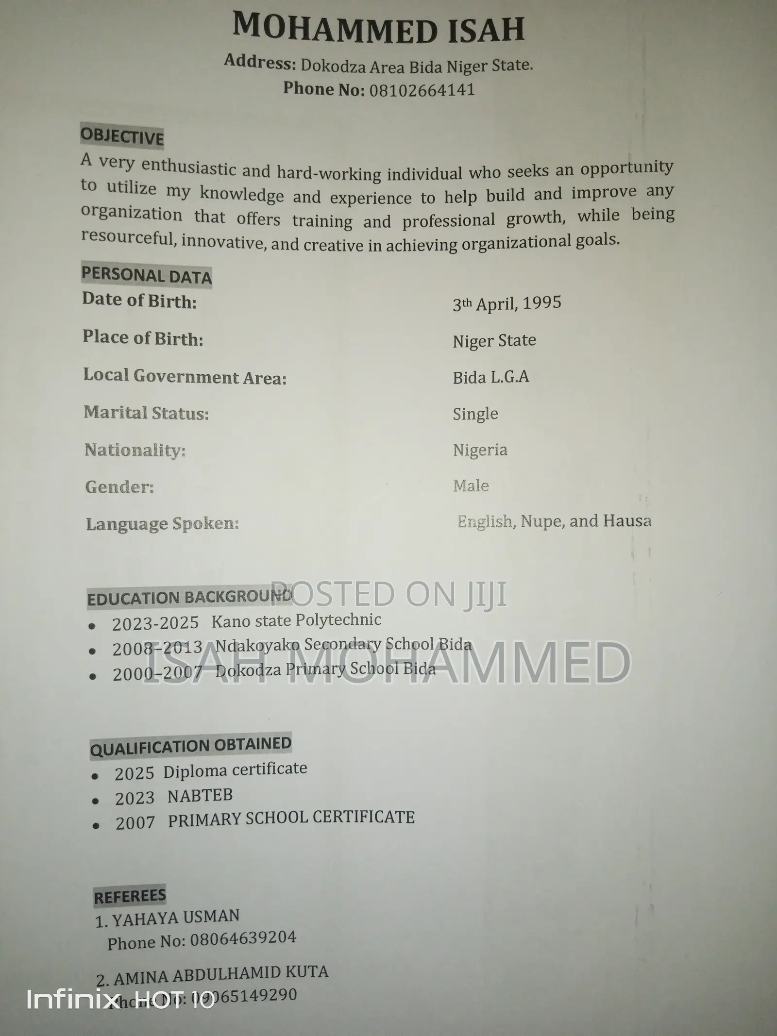 Field Verification Officers in Kano