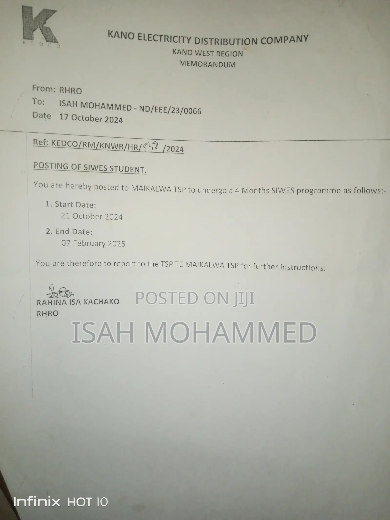 Field Verification Officers in Kano