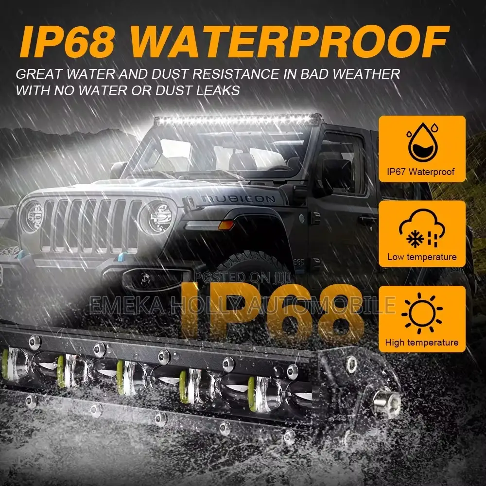 Universal Jeep Wrangler Curved Led Off-Road Roof Light Bar