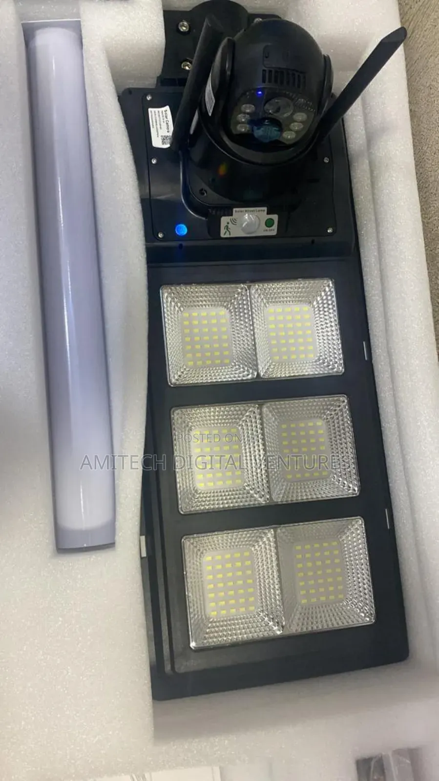 Ubox Solar Street Light and Camera