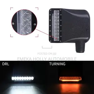 Jeep Wrangler LED Side Mirror Covers With DRL Turn Signal Lights