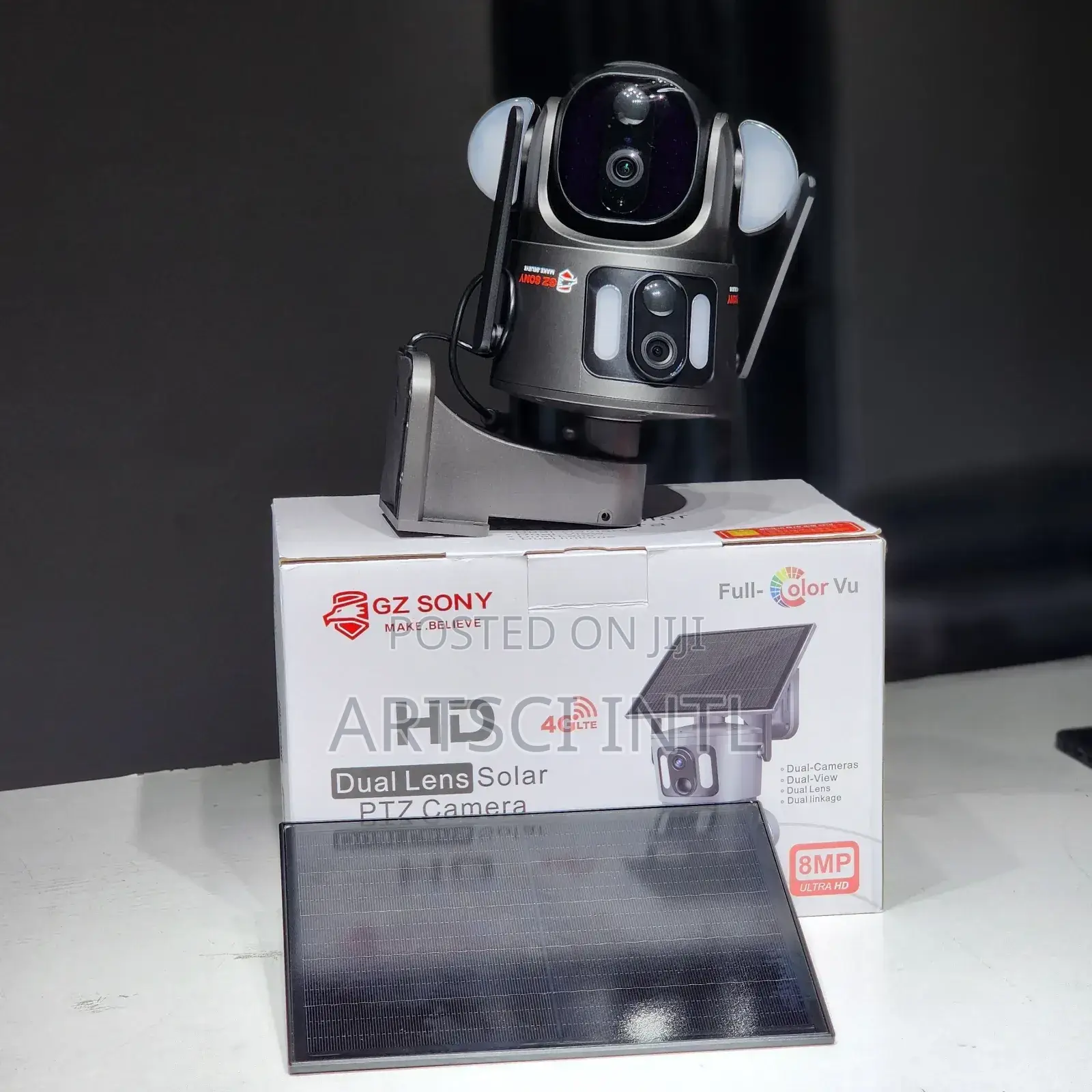 8mp Dual Lens Solar PTZ Camera 4g