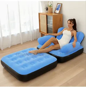 Inflatable Foldable Sofa Chair and Bed