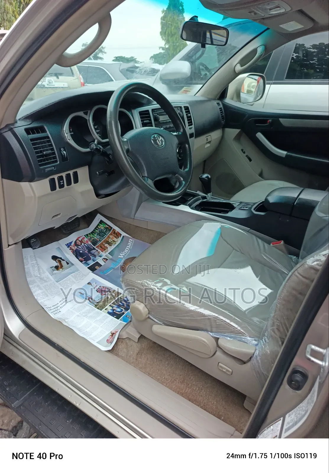 Toyota 4-Runner 2004 Gold