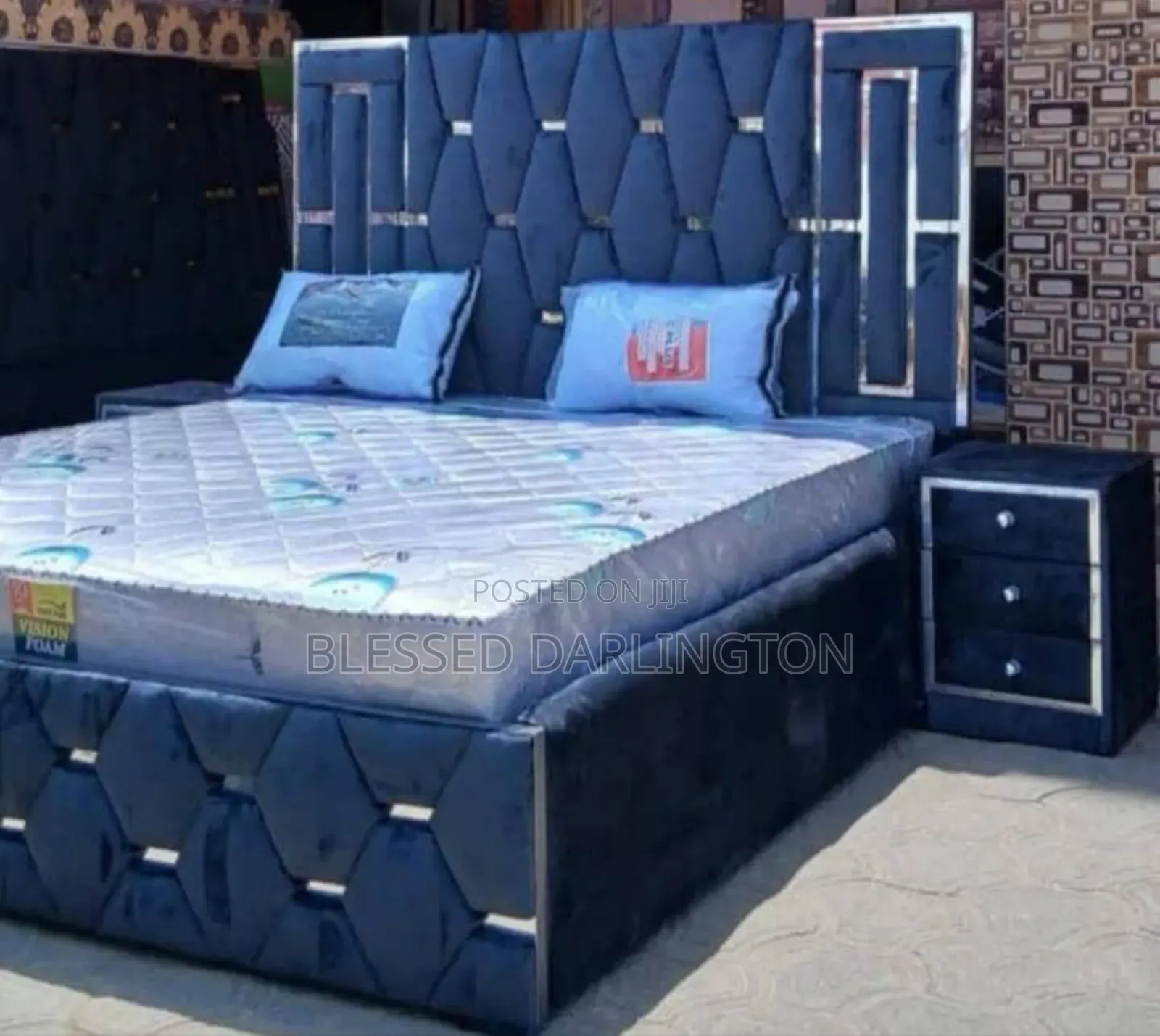 Quality Full Paded Bed Frame