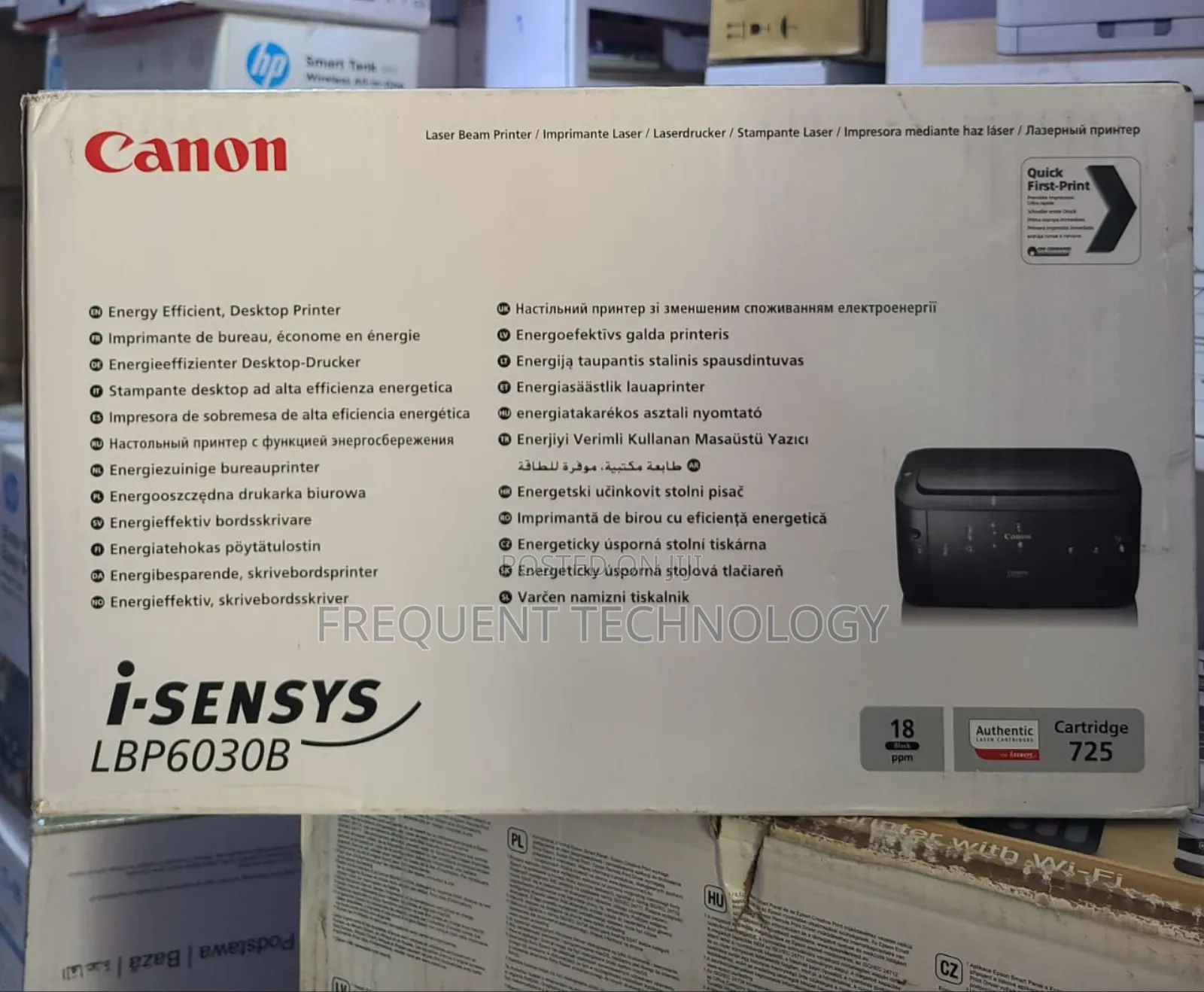 Canon I-Sensys Lbp6030b Laser Printer