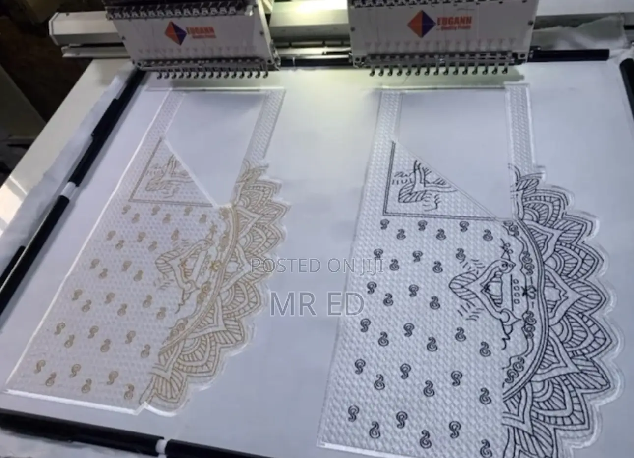 Twoheads Agbada Monogram Machine,Dahao A15-Pro