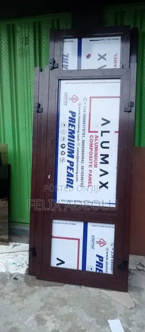 Toilet Doors With Alucobond Alumax And Tower Aluminum Profile