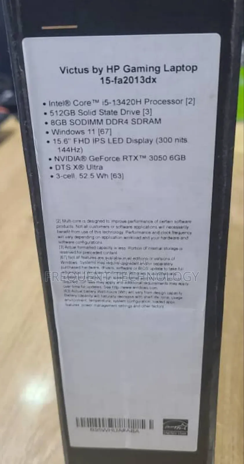 New Laptop HP 15 8GB Intel Core I5 SSD 512GB