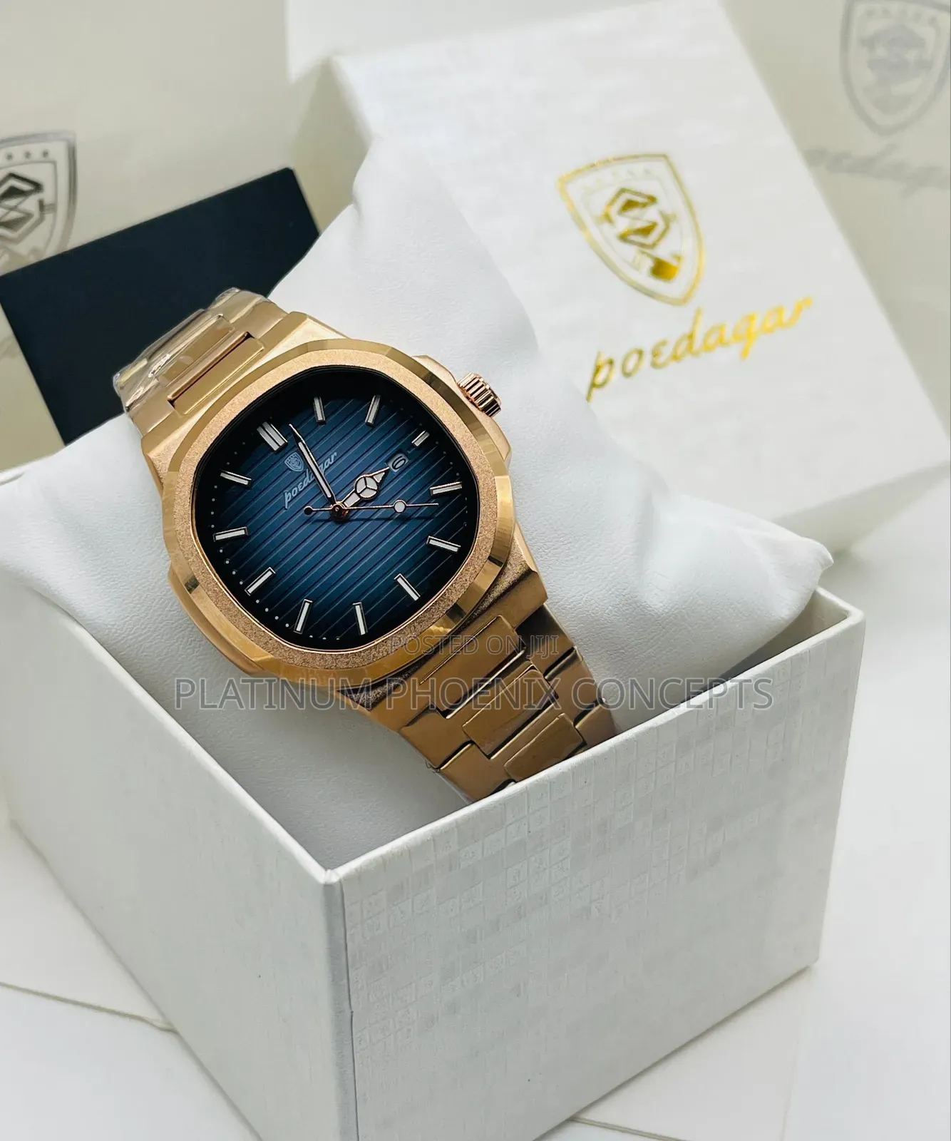 Poedagar Wristwatch Full Boxed With a Bag