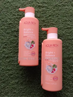 Aqua Rich Bright + Balance Body Lotion (Niacinamide + Alpha Arbutin)