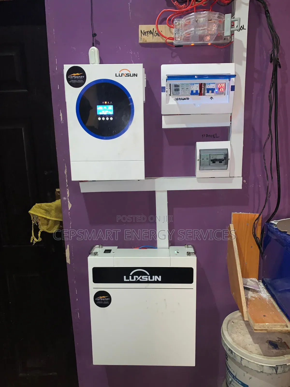 Solar 5kwh Lithium Setup