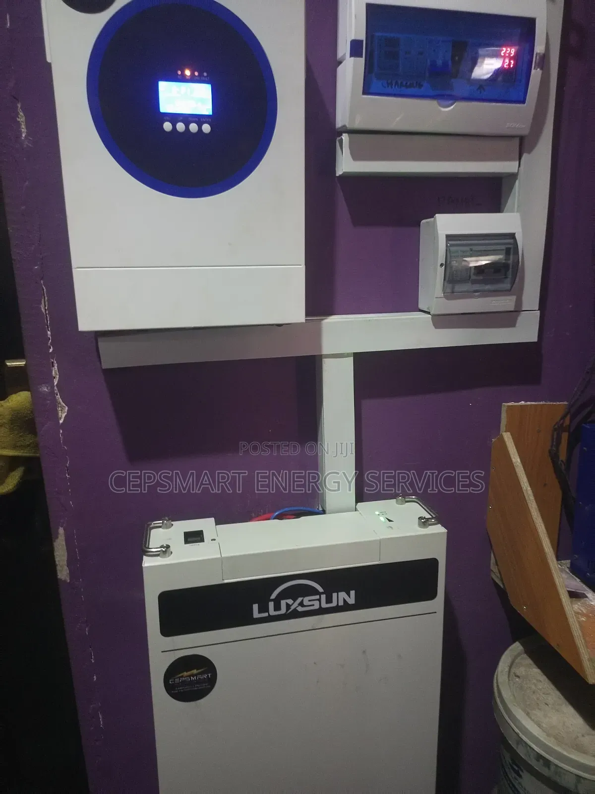 Solar 5kwh Lithium Setup