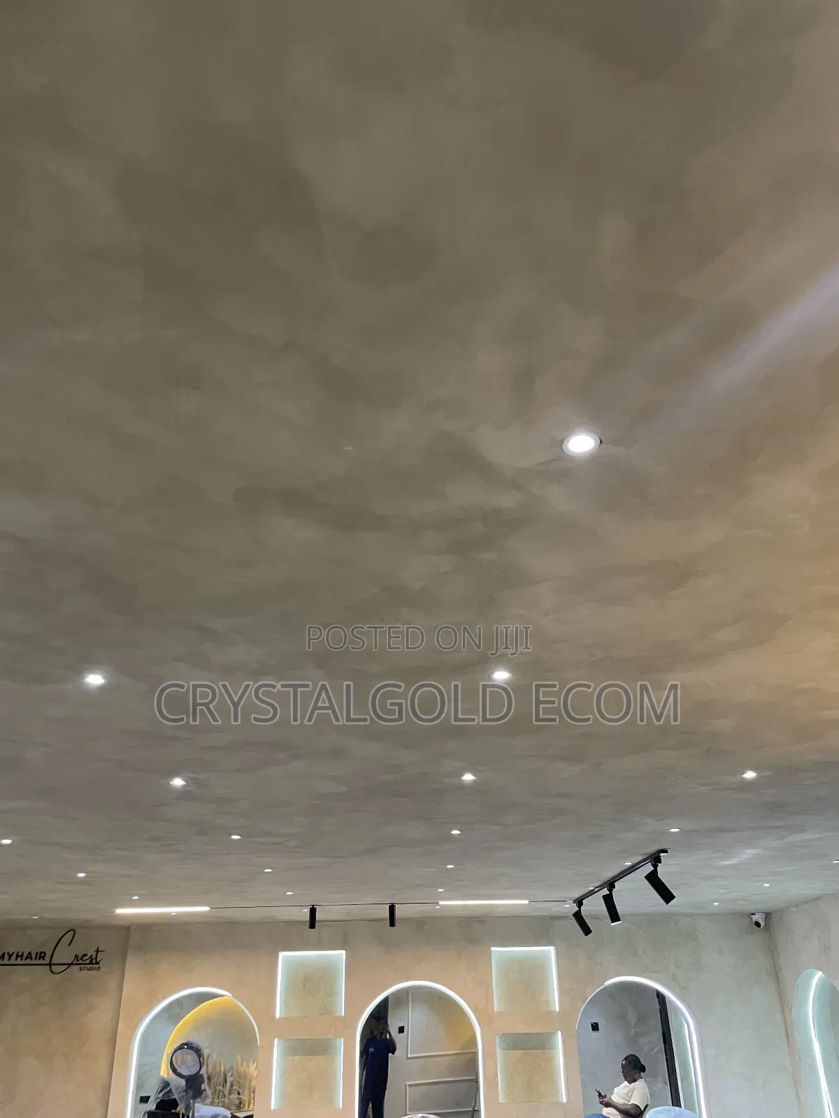 Limewash Paint Application