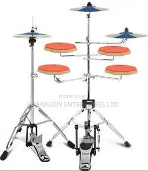 Professional Drum Pad With Hihat Stand and Plates