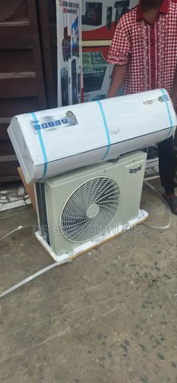 Brand New Royal 1.5hp Inverter Split Unit Air Conditioner√100% Copper√