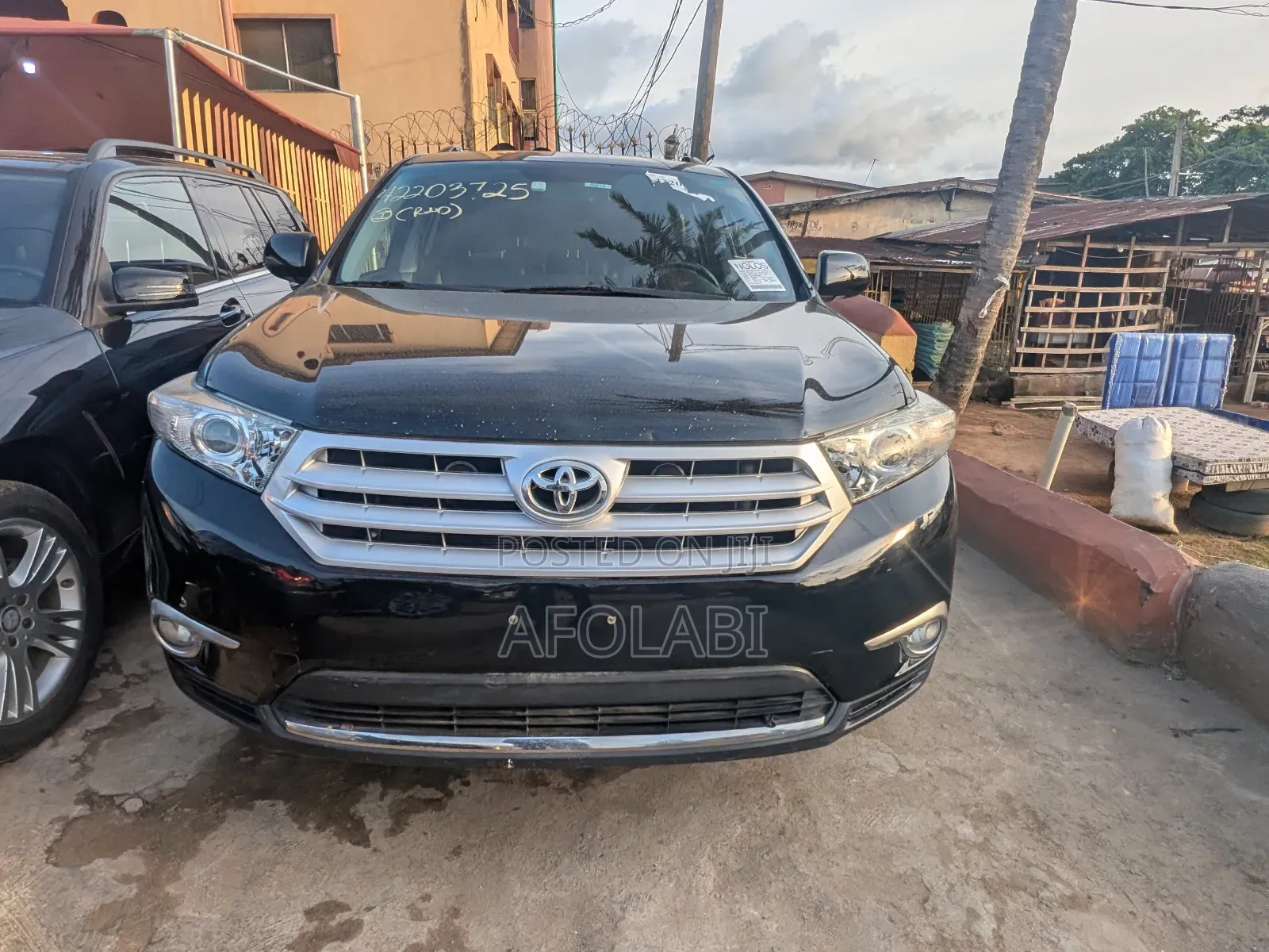 Toyota Highlander Limited 2012 Black
