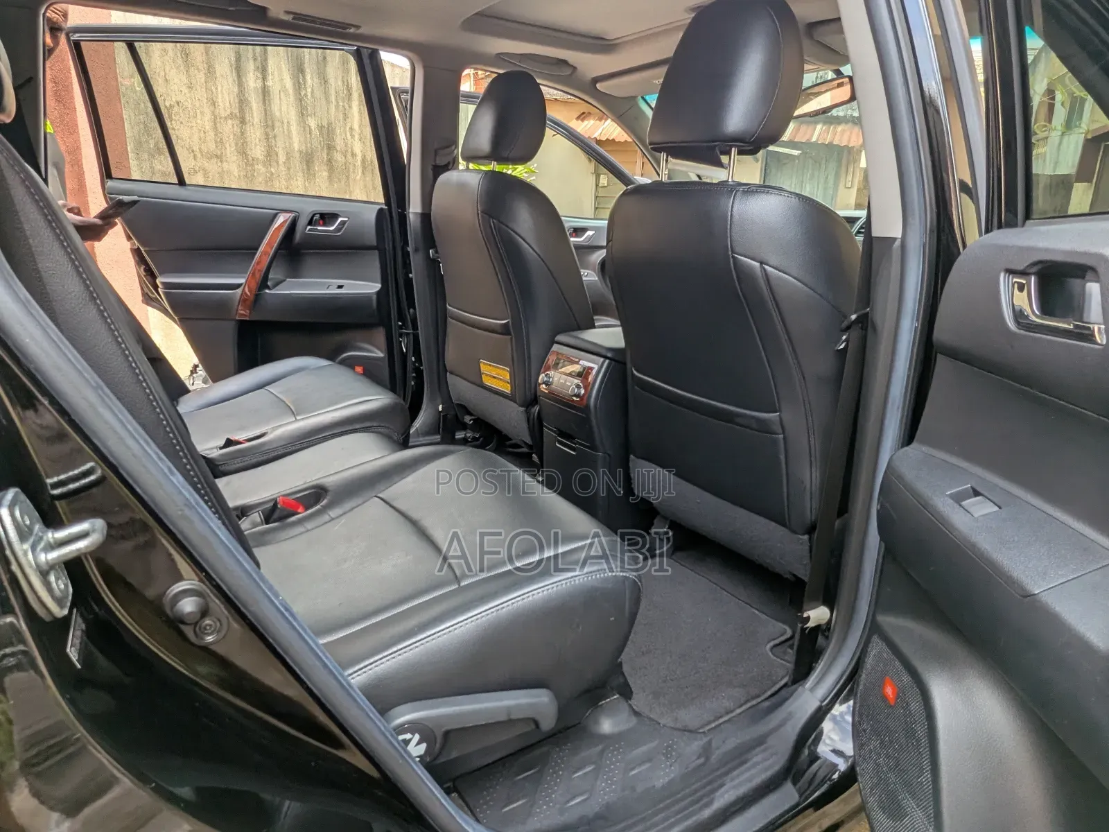 Toyota Highlander Limited 2012 Black