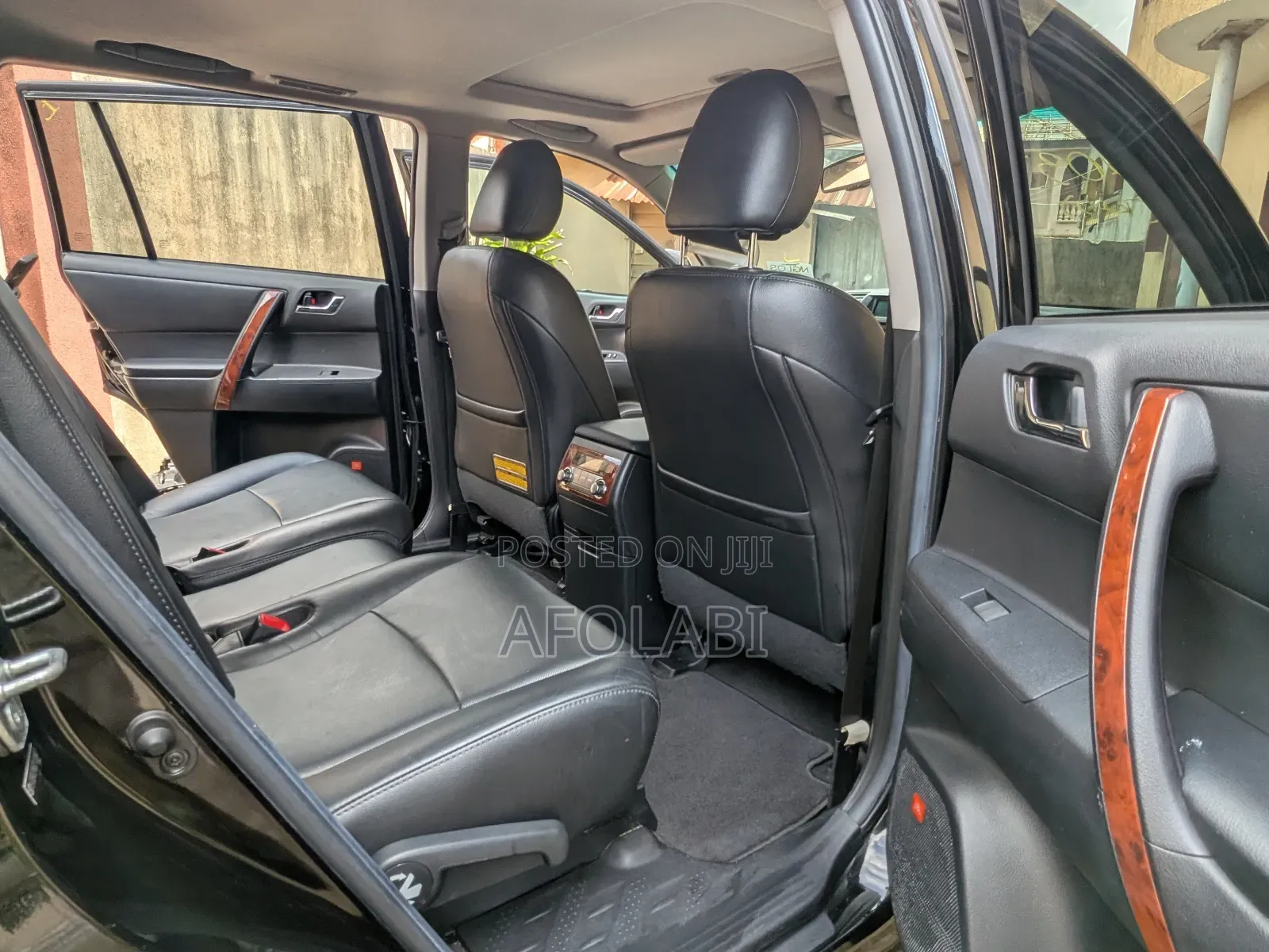Toyota Highlander Limited 2012 Black