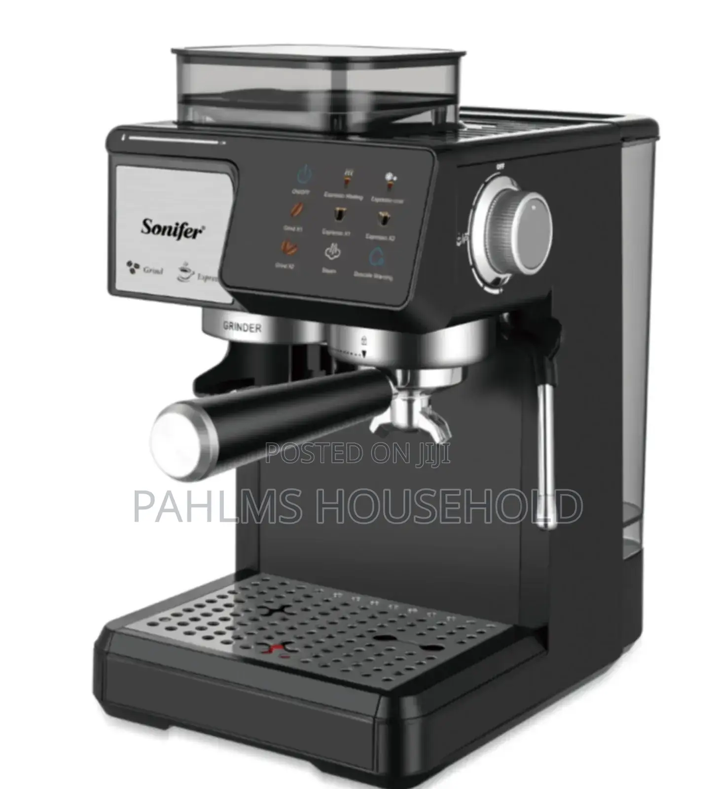 Automatic Espresso Coffee Machine With Integrated Coffee Grinder