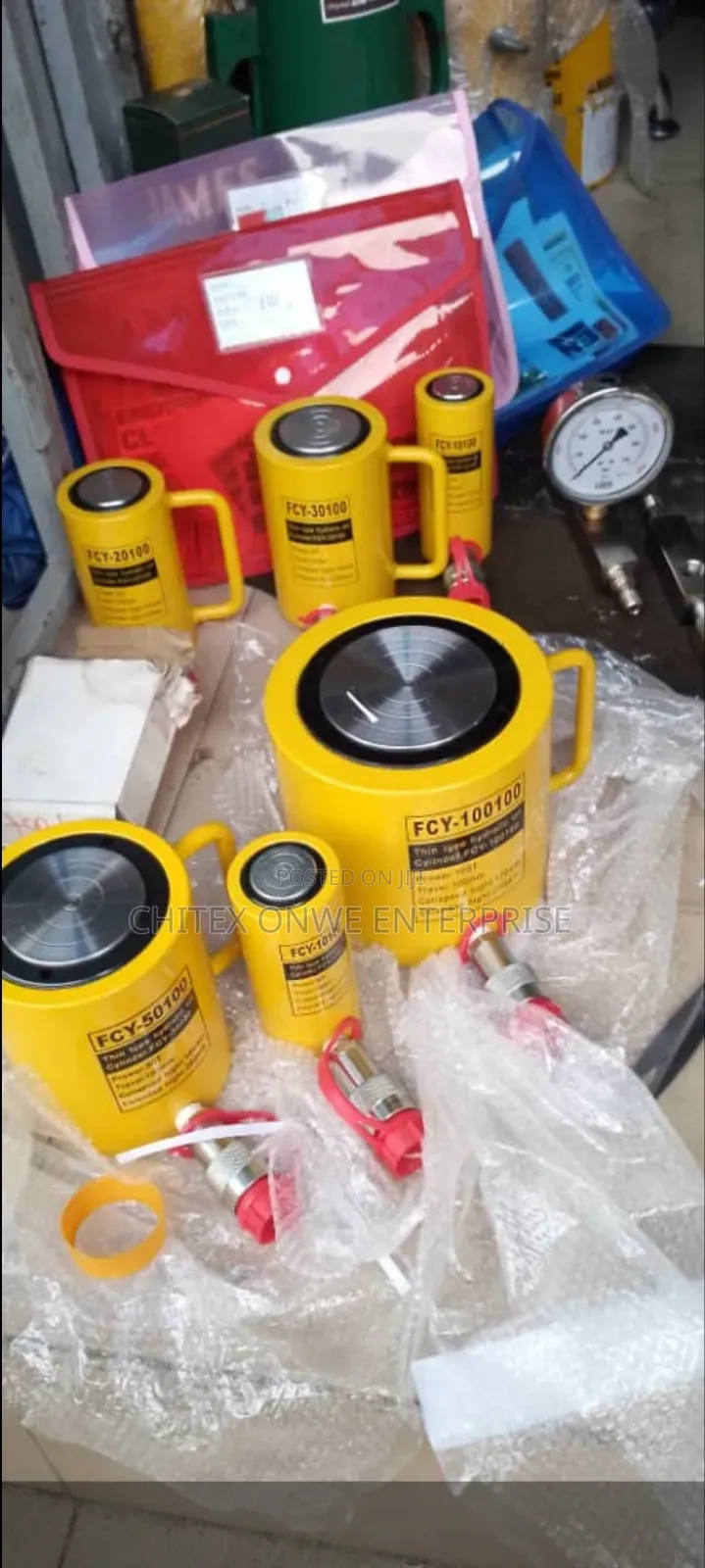 Fcy-Series Single-Acting Hydraulic Cylinder,
