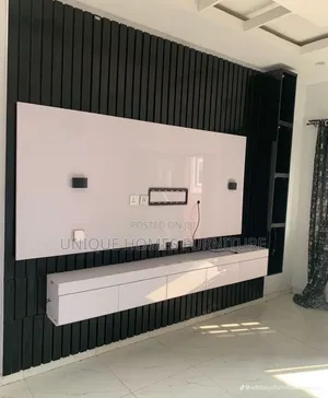 Tv Console With Nice Finishing