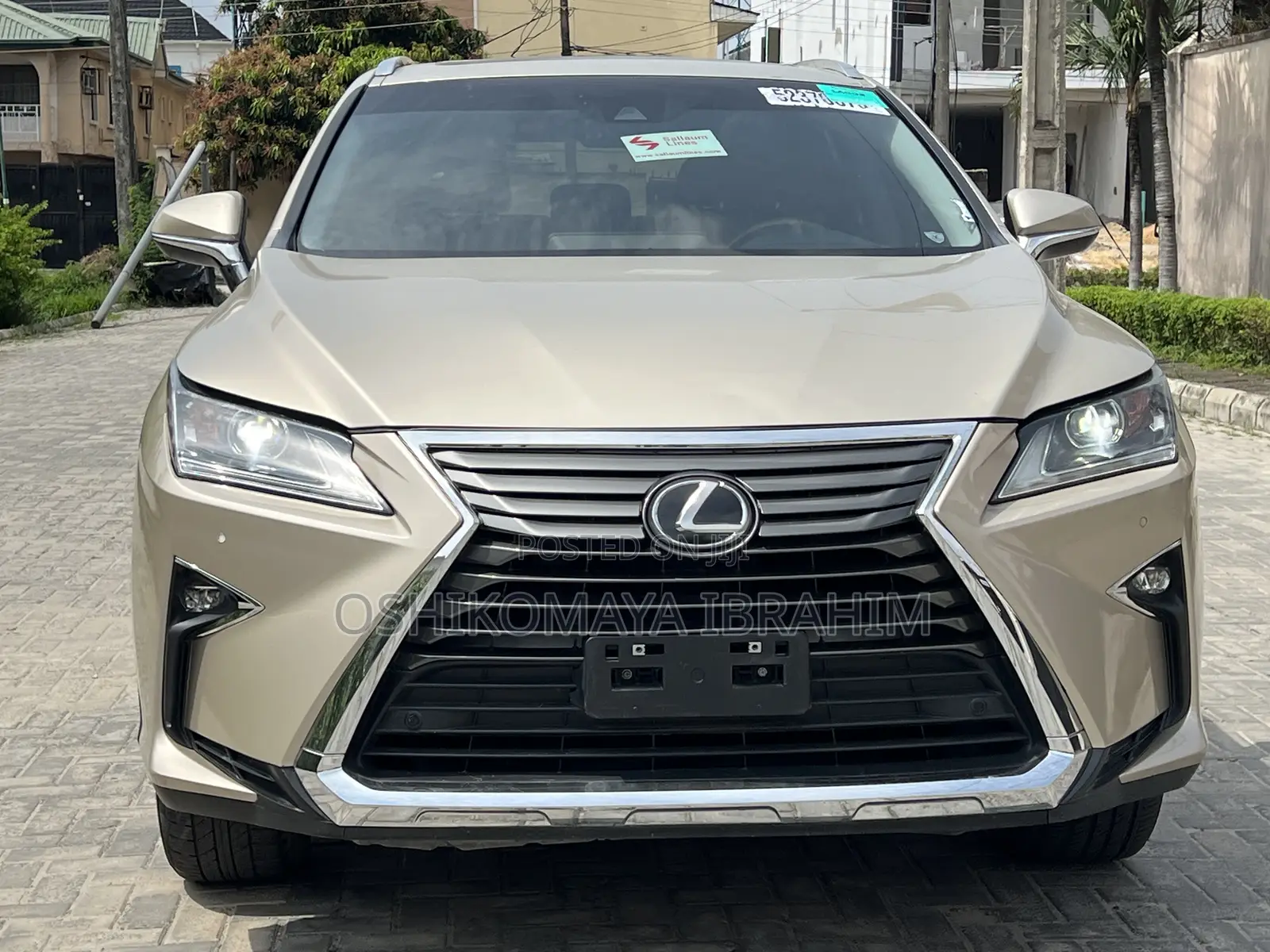 Lexus RX 350 2016 Gold
