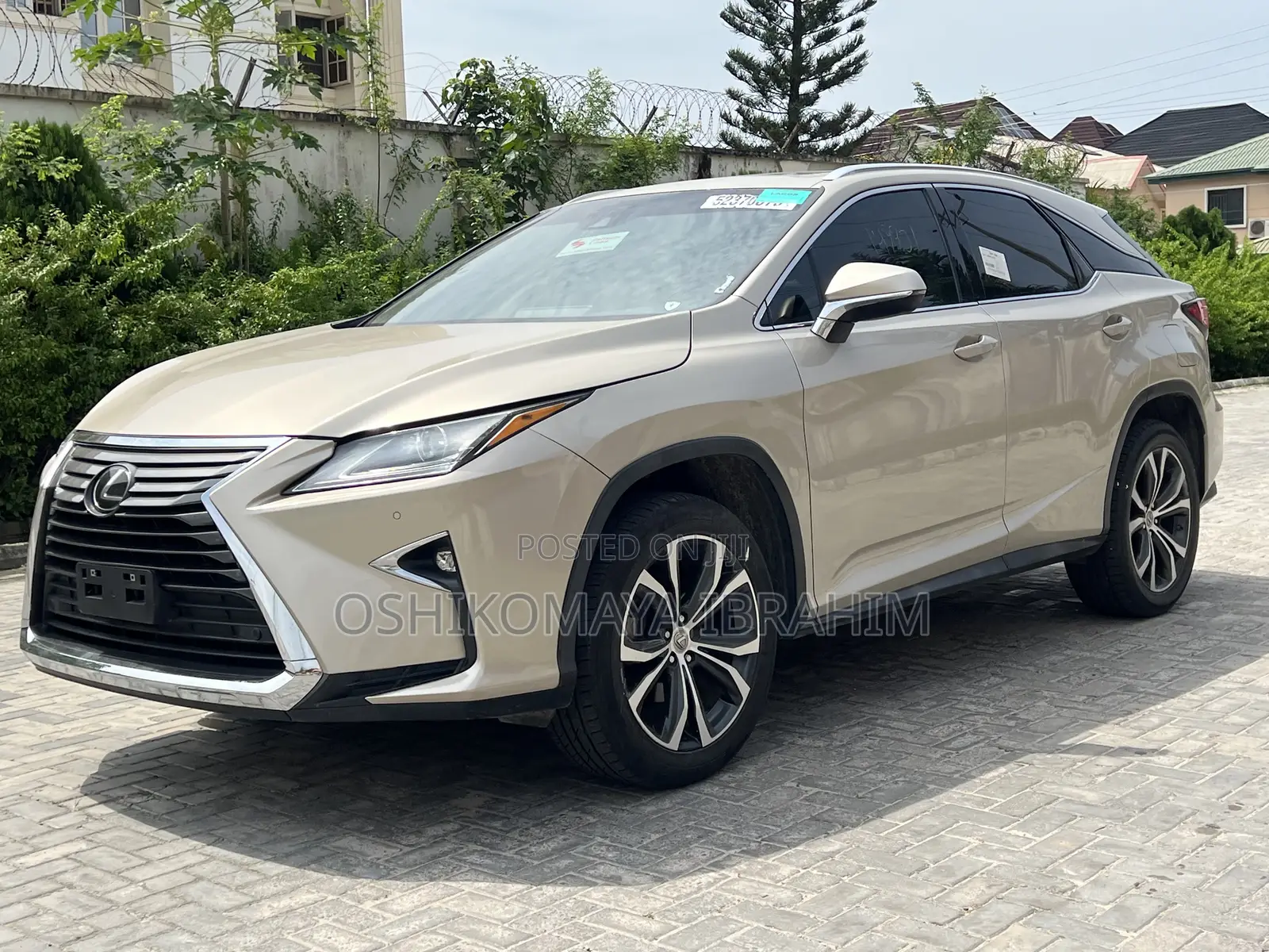 Lexus RX 350 2016 Gold