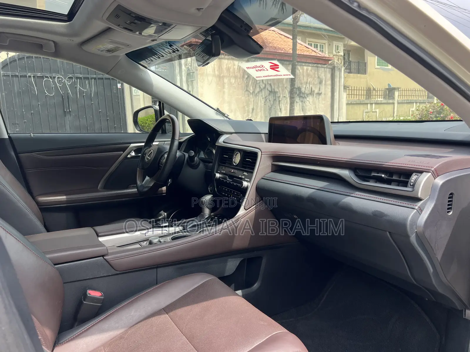 Lexus RX 350 2016 Gold