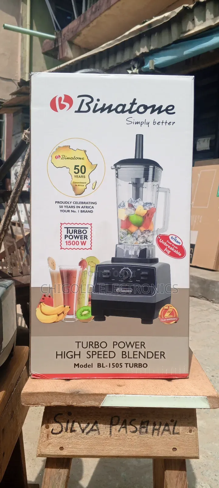 Original Binatone Blender 100% Copper Coin