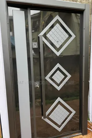 Luxury 4ft by 7ft Luxury Gray Colour Door