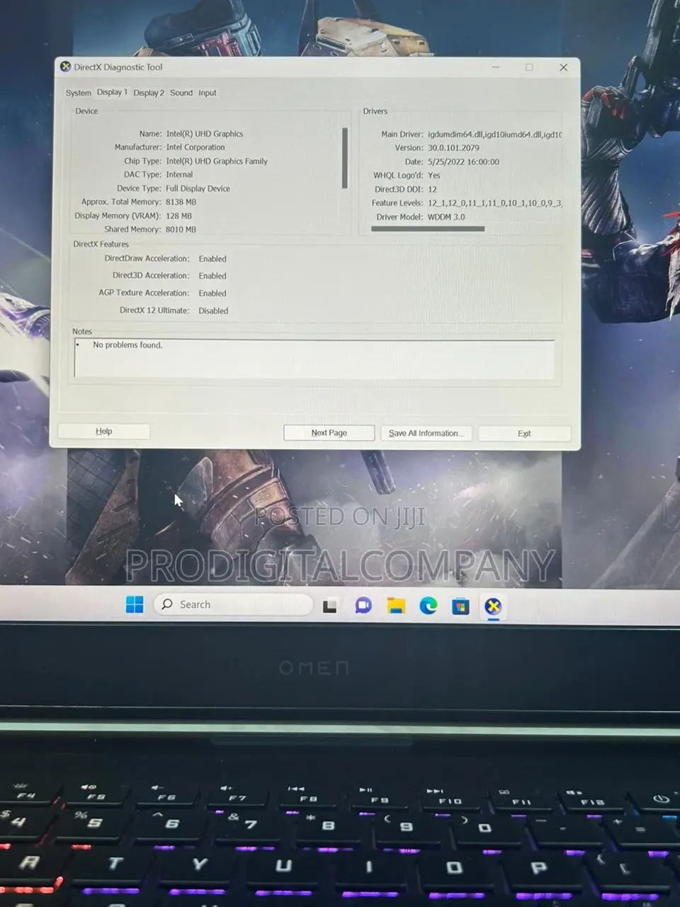 Laptop HP Omen 17 16GB Intel Core i7 SSD 512GB