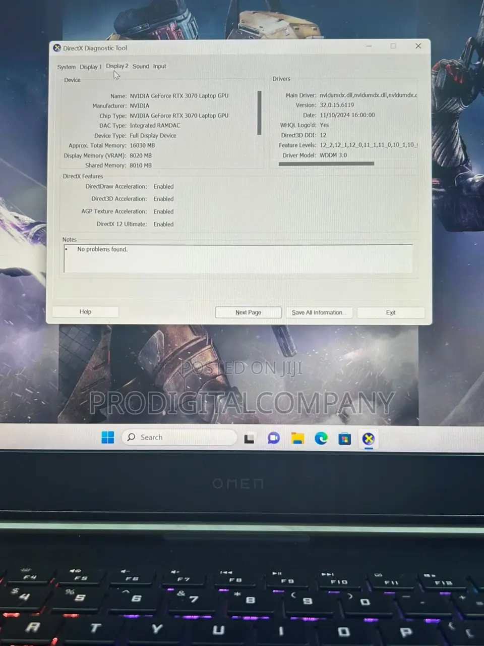 Laptop HP Omen 17 16GB Intel Core i7 SSD 512GB