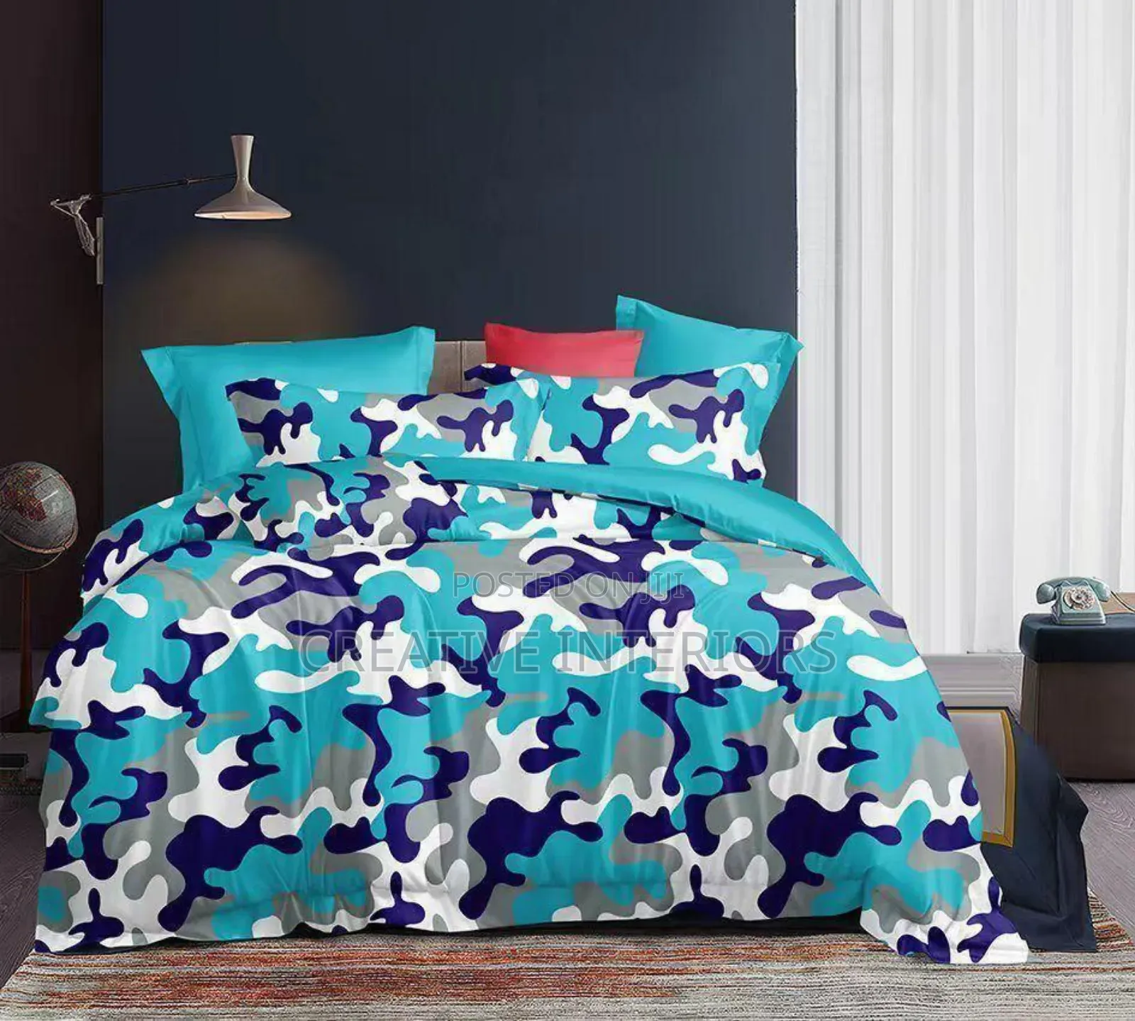 4by6 Bedspread With 2pillow Case