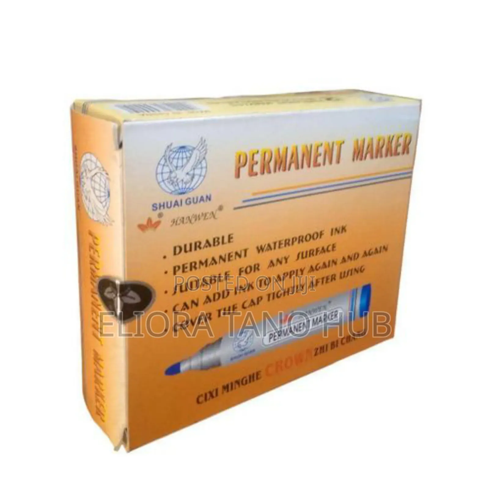 Quality Permanent Marker Pack of 12pcs