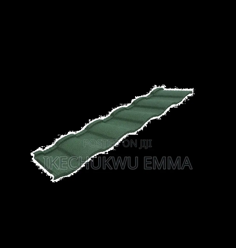 Emmanab Tile Bond Tile Black Zinc Stone Coated Roof Panel Roman in Ikeja - Building ...