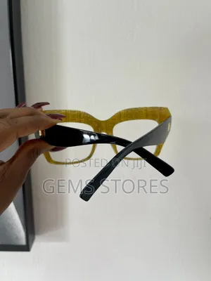 Gucci Oversized Square-Frame Glasses for Women (Blue Light Blocking)