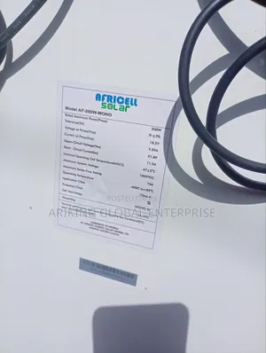 Brand New Africell Solar Panel
